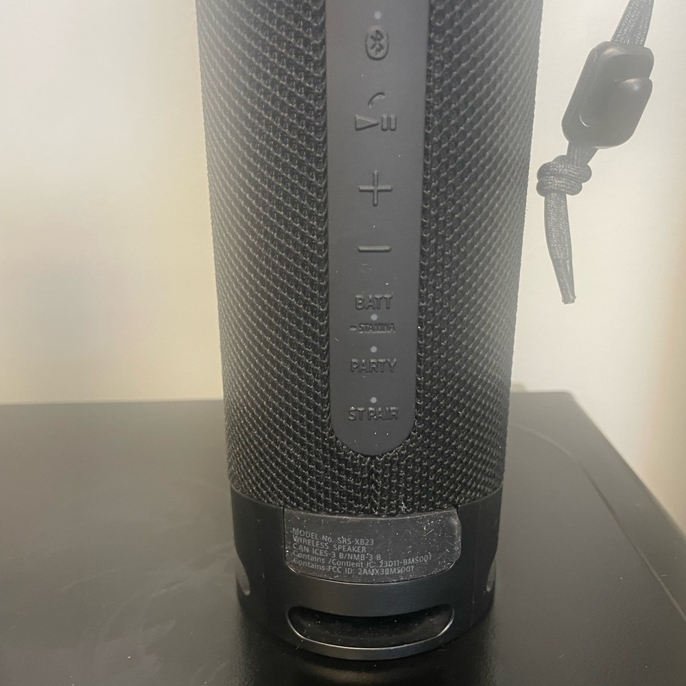 Sony Extra Bass Portable Bluetooth Speaker - Black - Picture 9 of 9